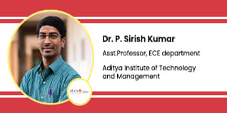 Aditya Institute of Technology and Management, Tekkali, Assistant Professor of ECE Department: Dr. P. Sirish Kumar Interview